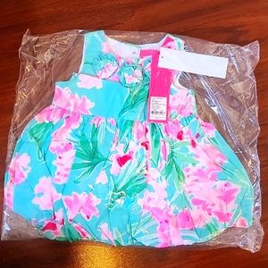 Lilly Pulitzer Baby Britta Bubble Dress 6/12 Months